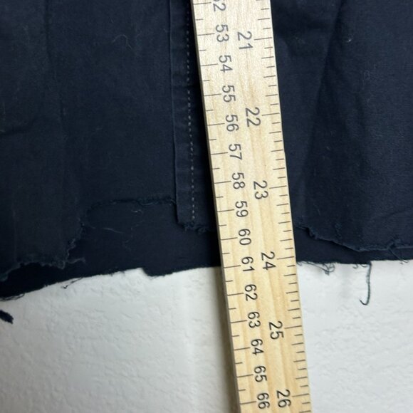 Y2K DKNY Jeans Button Up Dress Shirt Men XL Punk Band Retro Distress Black 2000s - Picture 6 of 15